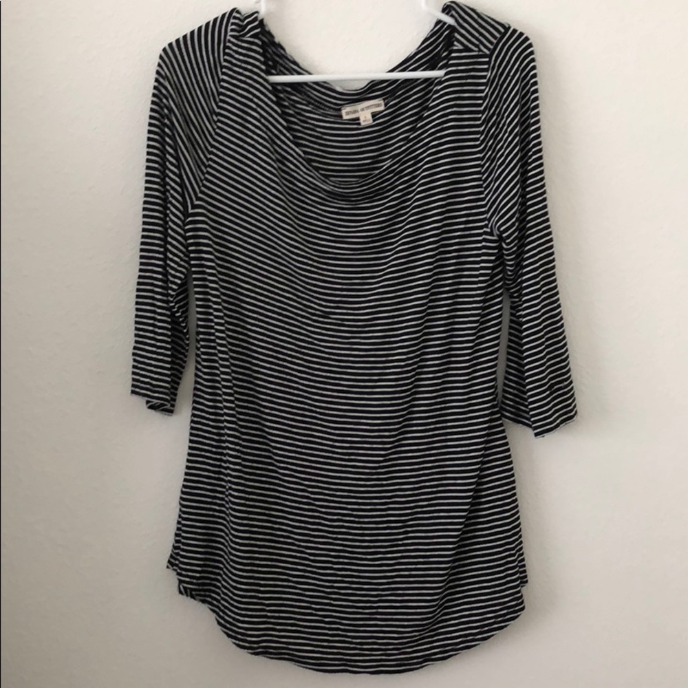 Black and white top